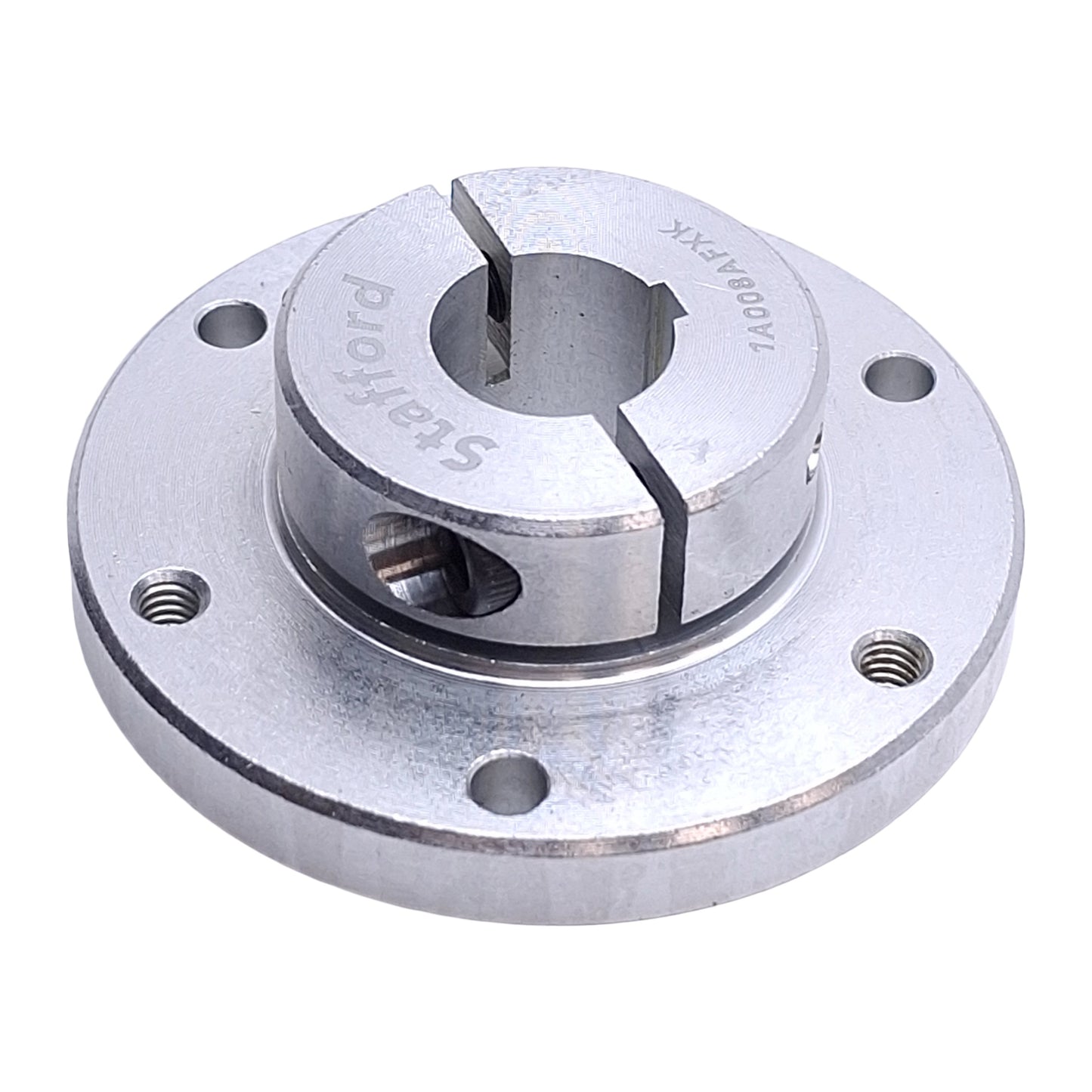 New Stafford 1A008AFXK AccuFlange Shaft Mounted Collar , ø1/2in Bore, 1/8in Keyway