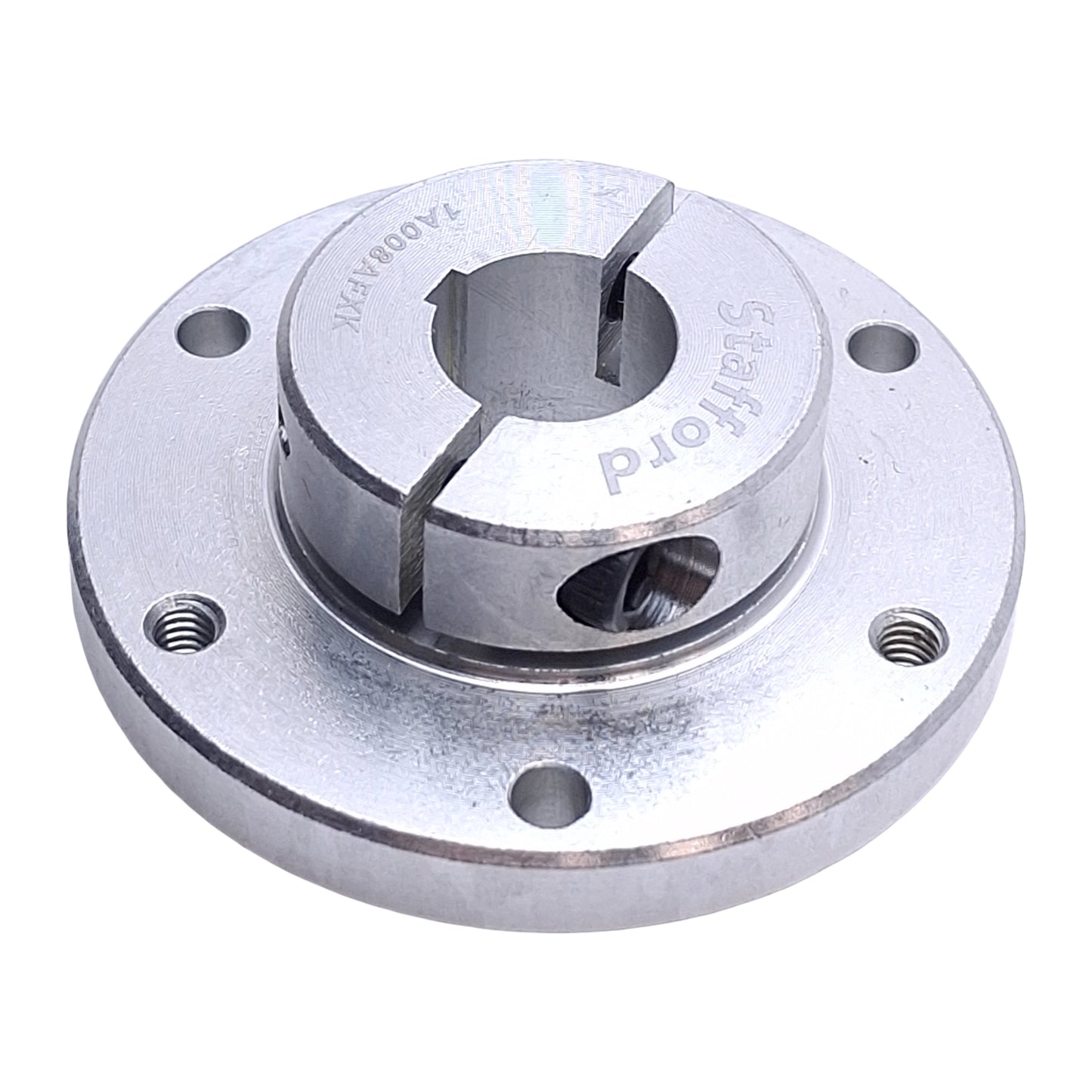 New Stafford 1A008AFXK AccuFlange Shaft Mounted Collar , ø1/2in Bore, 1/8in Keyway