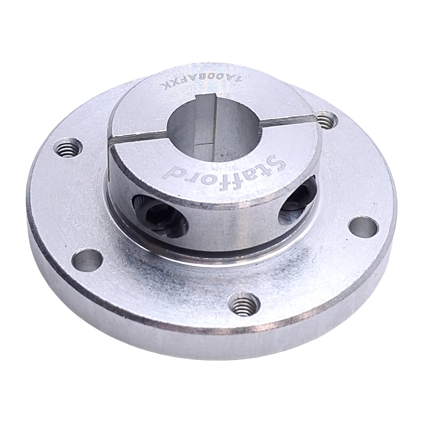 New Stafford 1A008AFXK AccuFlange Shaft Mounted Collar , ø1/2in Bore, 1/8in Keyway