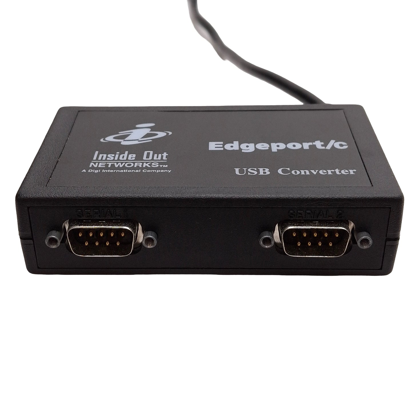 Used Digi 301-1003-10 Edgeport/2c USB to Serial Adapter, (2x) RS-232 DB9, USB Type A