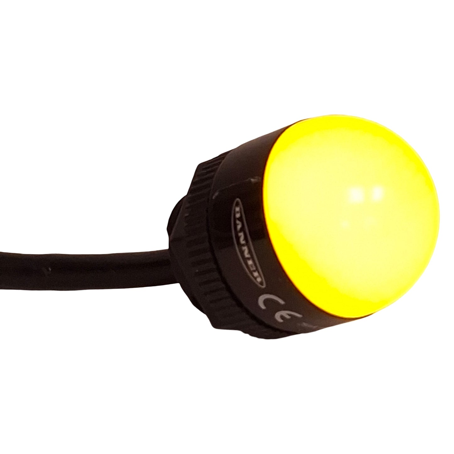 Used Banner K30LGRYP EZ-LIGHT 3-Color General Purpose Indicator, PNP, 10-30VDC, 2ft