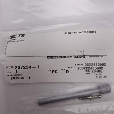 New Lot of 3 TE 207234-1 M-Series Jackscrew, 75 & 104 Place Shields, Male Screwlock