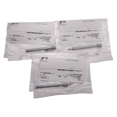 New Lot of 3 TE 207234-1 M-Series Jackscrew, 75 & 104 Place Shields, Male Screwlock