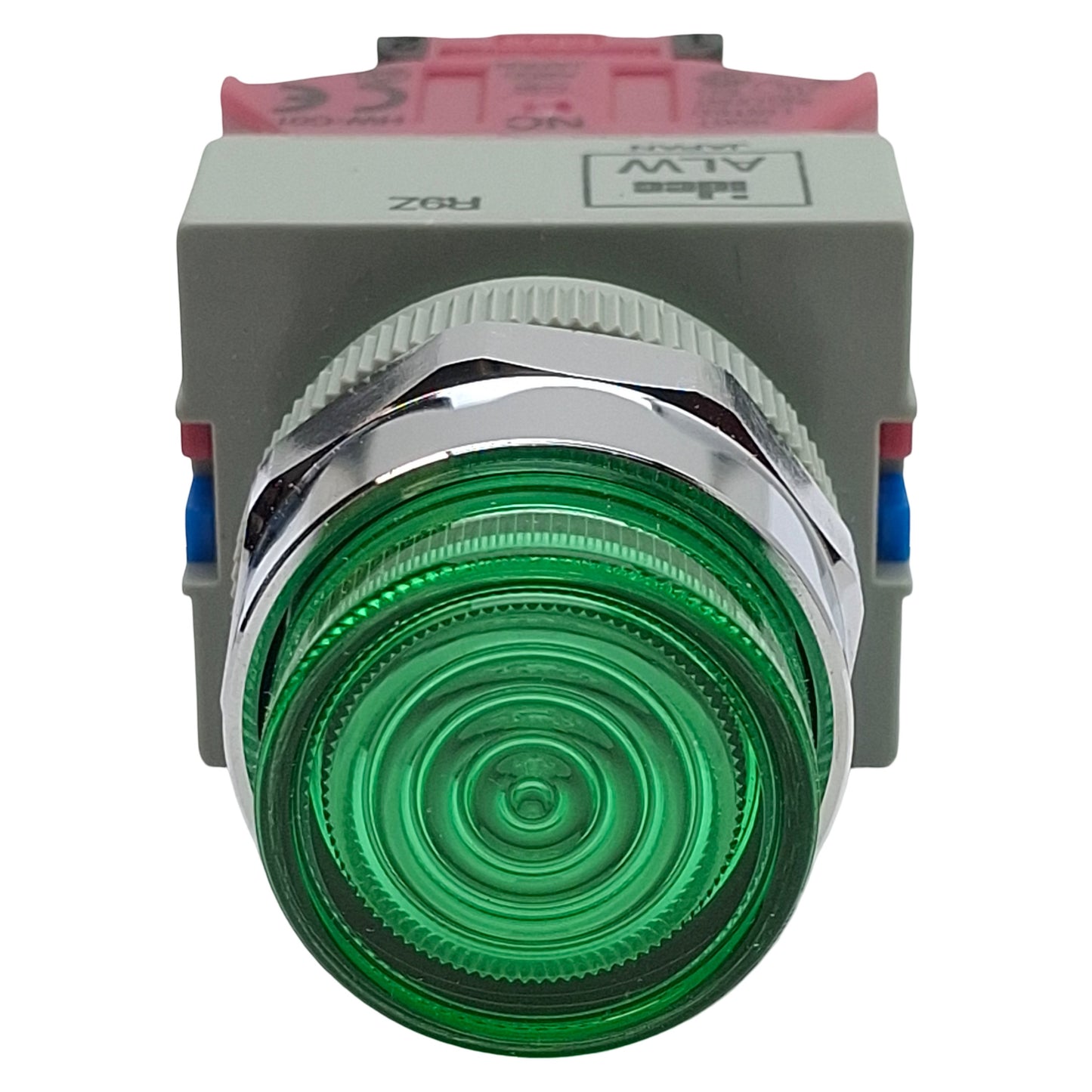 New Idec ALW29911D-G-24V Illuminated Pushbutton, Green, 1NO/1NC, 24VAC/DC, ø22mm