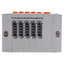 Used SMC SS5Y3-45-05U-C4 Manifold Base 5-Station, ø4mm One-Touch Ports, DIN Rail