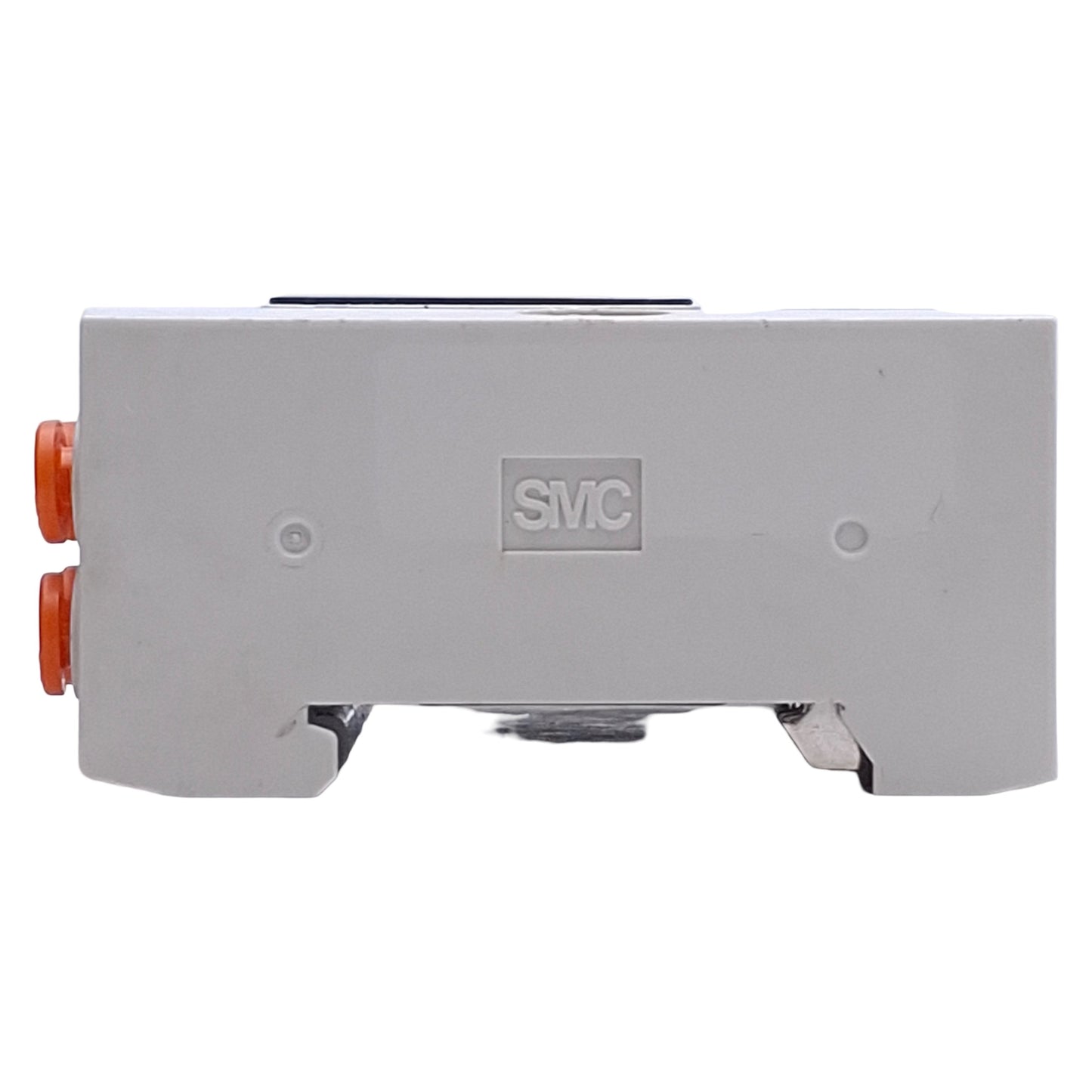 Used SMC SS5Y3-45-05U-C4 Manifold Base 5-Station, ø4mm One-Touch Ports, DIN Rail