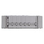 Used SMC SS5Y3-45-05U-C4 Manifold Base 5-Station, ø4mm One-Touch Ports, DIN Rail