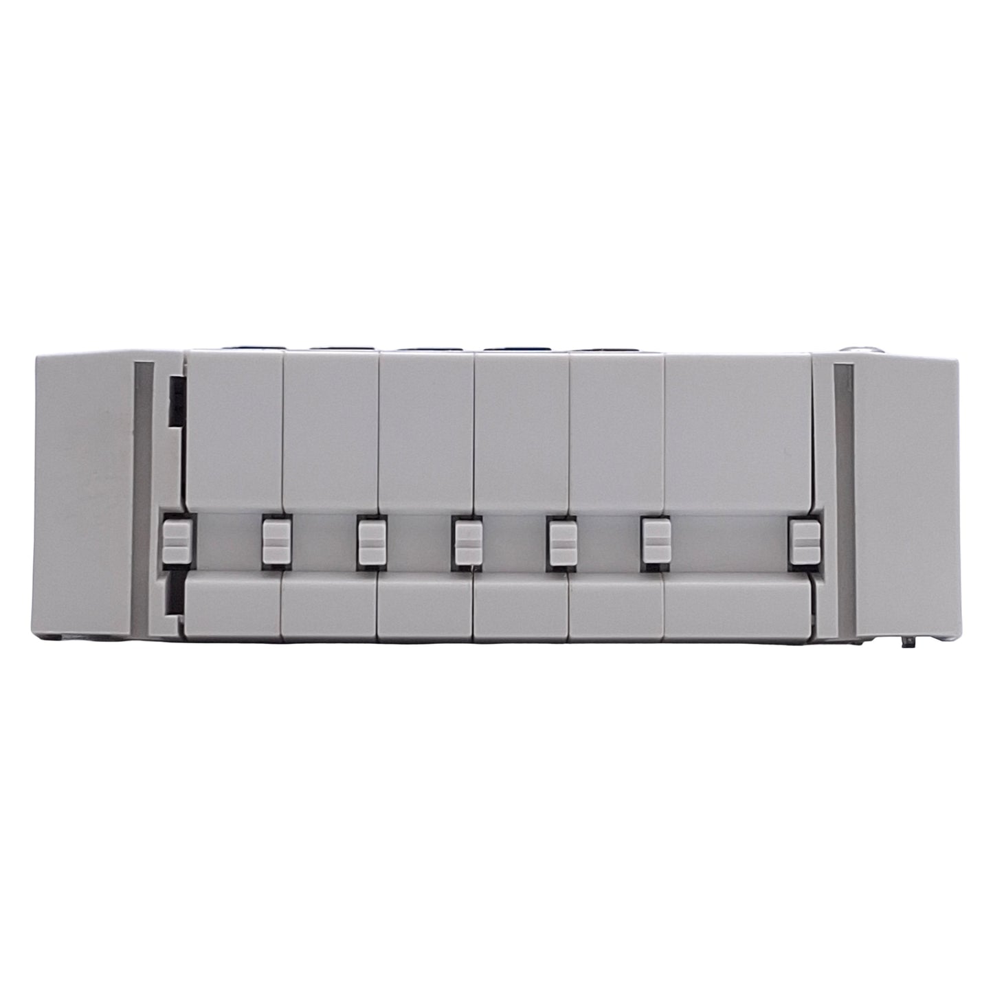 Used SMC SS5Y3-45-05U-C4 Manifold Base 5-Station, ø4mm One-Touch Ports, DIN Rail
