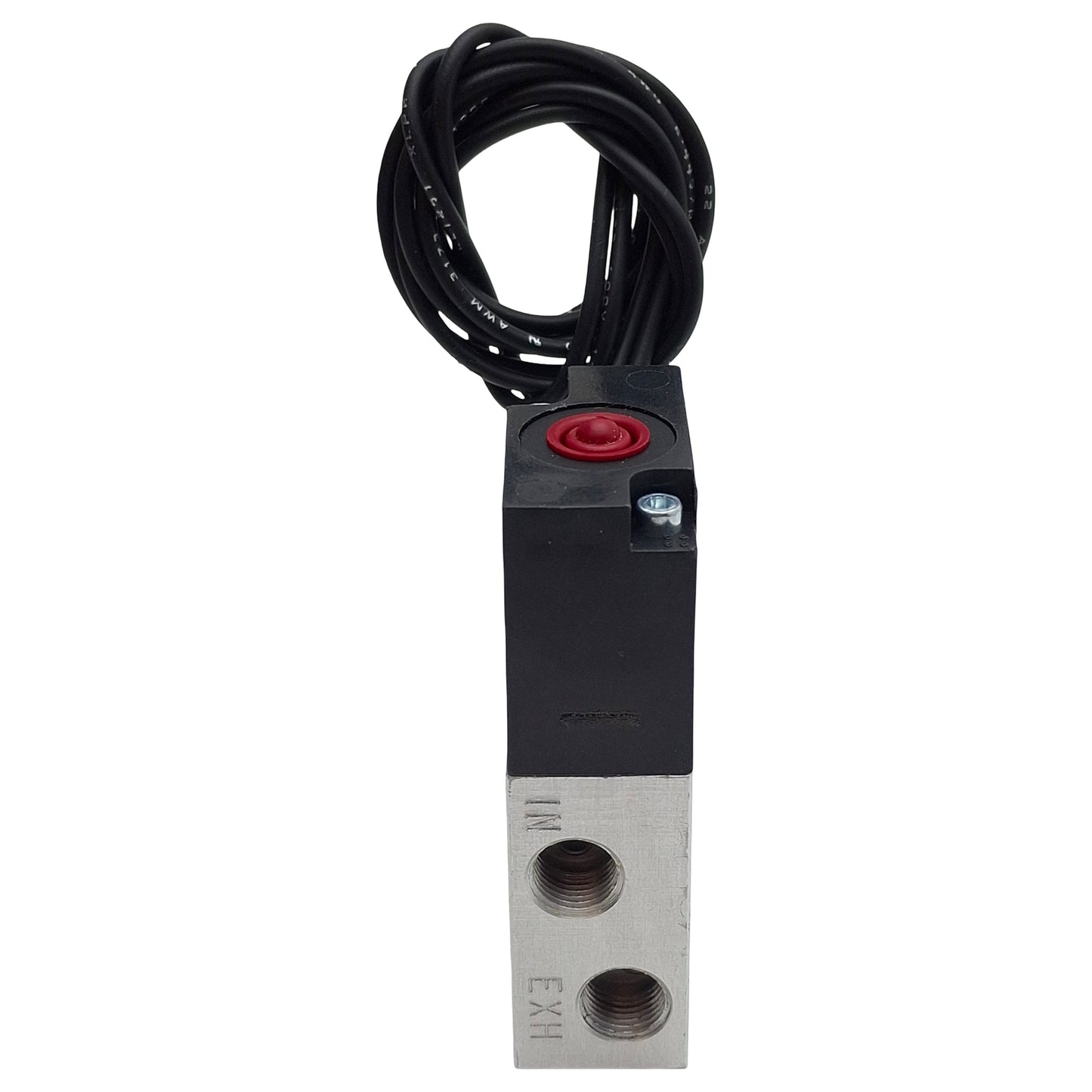 Used ARO P211SS-12O-A-G Solenoid Valve, 4/2-Way, 1/8in NPT, Vac-125psi, 120VAC Coil