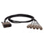 Used Keithley 7153-TRX Low Noise Matrix to Triax Cable, (5x) 3-Slot Male Triax, 1.1m