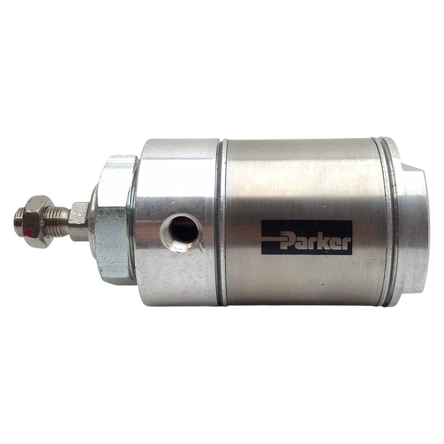 Used Parker 02.50DSRMY0.500 Pneumatic Cylinder, ø2-1/2" Bore, 0.5" Stroke, 1/4" NPT