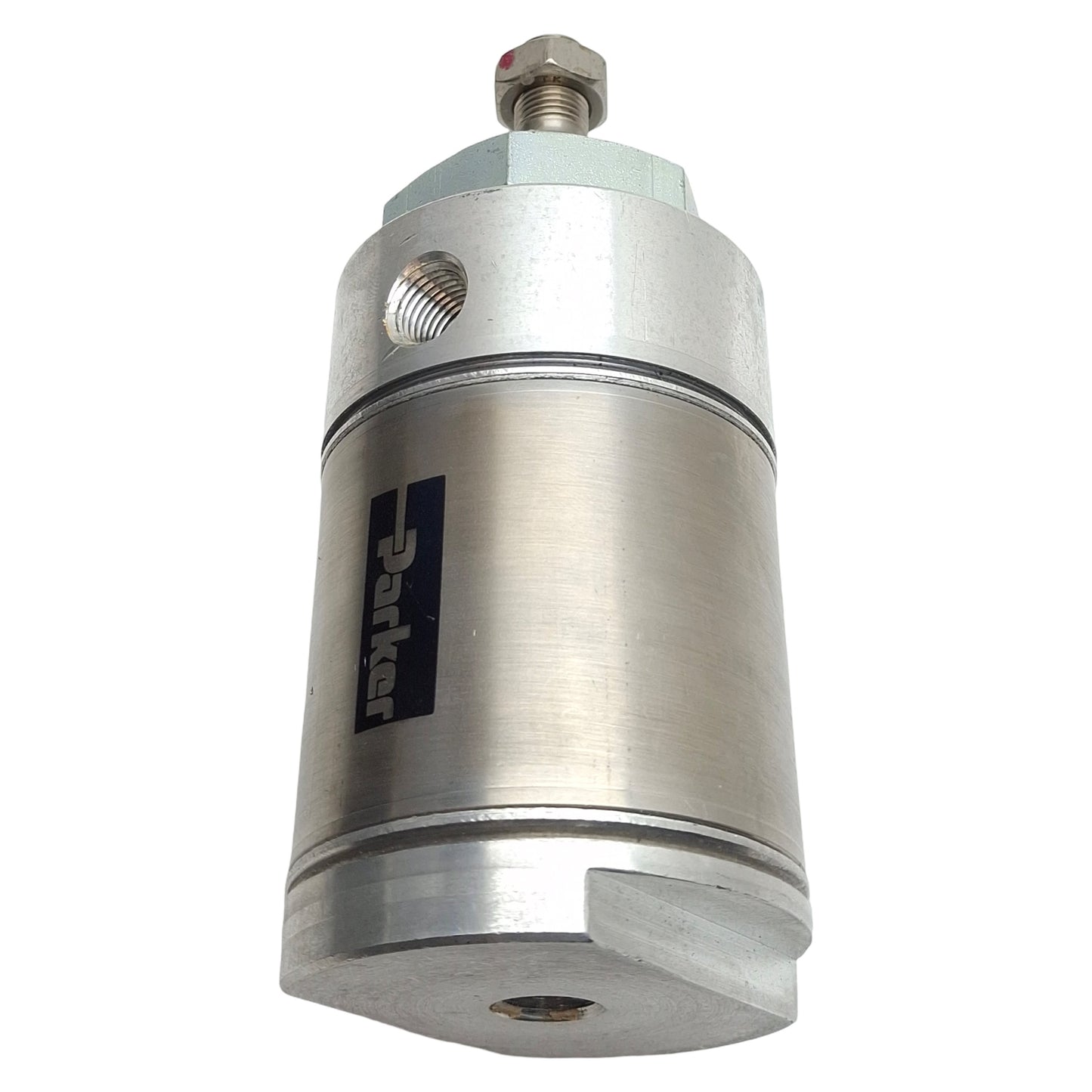 Used Parker 02.50DSRMY0.500 Pneumatic Cylinder, ø2-1/2" Bore, 0.5" Stroke, 1/4" NPT