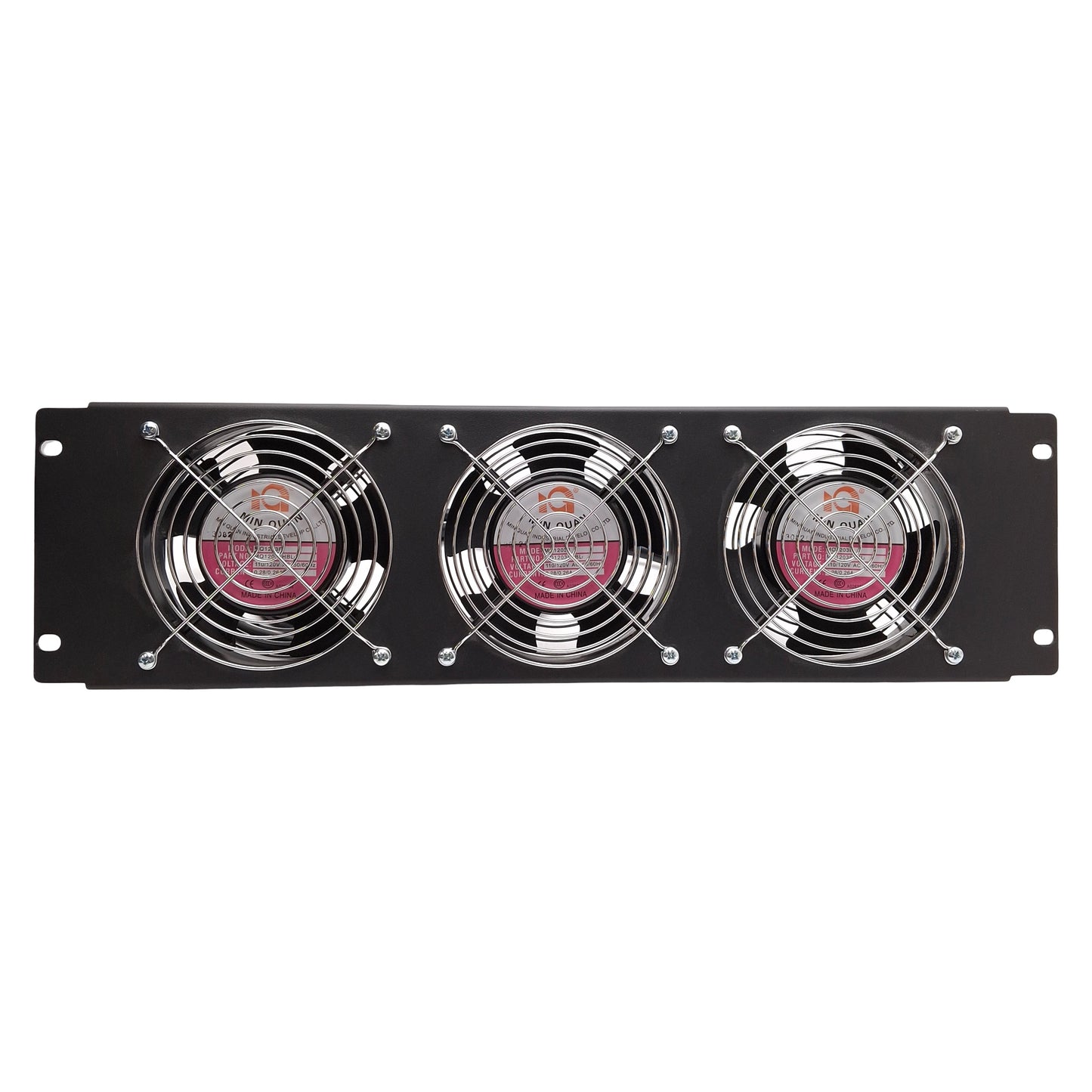 Used Eaton SRFAN3U Tripp Lite SmartRack 3U Fan Panel, 3-Fan, 210cfm, 120VAC, 5-15P