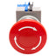 Used Idec AVW410-R E-Stop Pushbutton Push/Turn Reset, 1NO, ø40mm Mushroom, 600VAC 10A