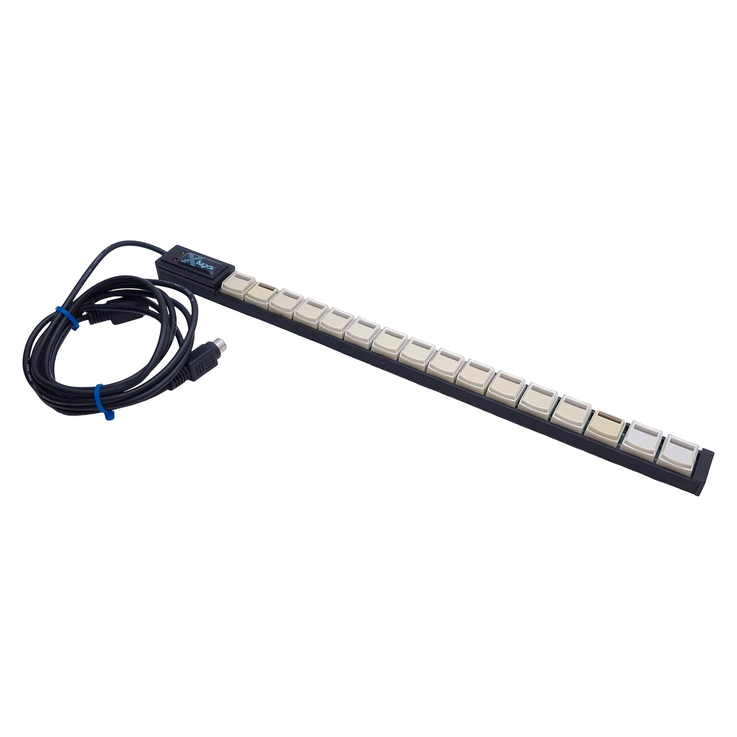 Used X Keys XK-16 Programmable Keyboard Stick 16-Keys, Mini DIN 4-Pin, 6ft Cable