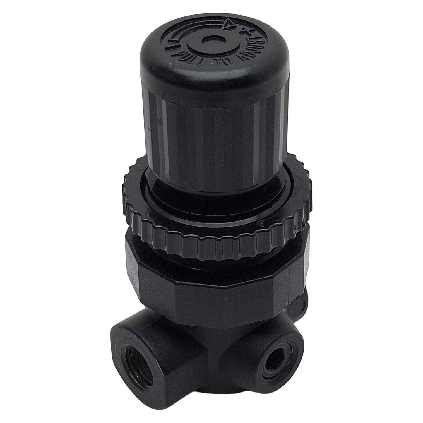 Used Norgren R07-100-RNAA Pneumatic Regulator, 1/8in PTF, 1-10psi Set, 300psi Max