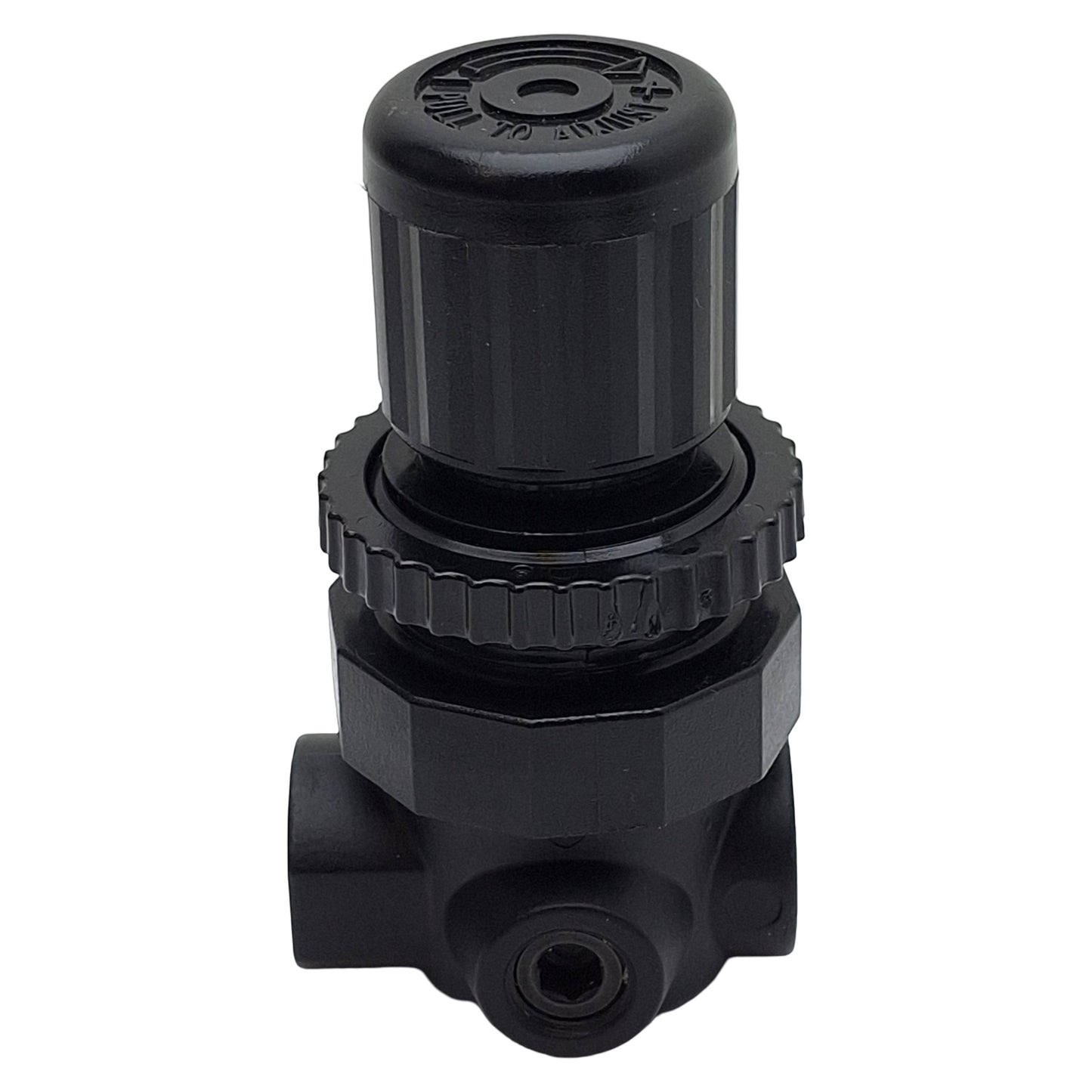 Used Norgren R07-100-RNAA Pneumatic Regulator, 1/8in PTF, 1-10psi Set, 300psi Max