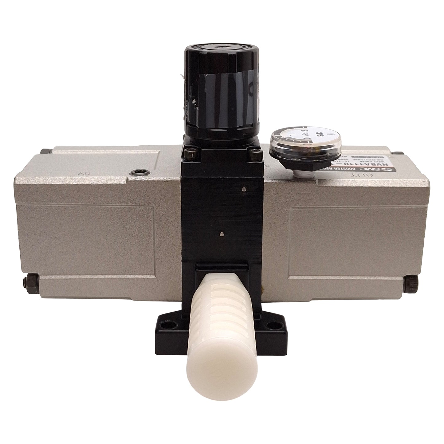 Used SMC NVBA1110-T02GN Booster Regulator, 14-140psi Input, 280psi Output, 1/4in NPTF