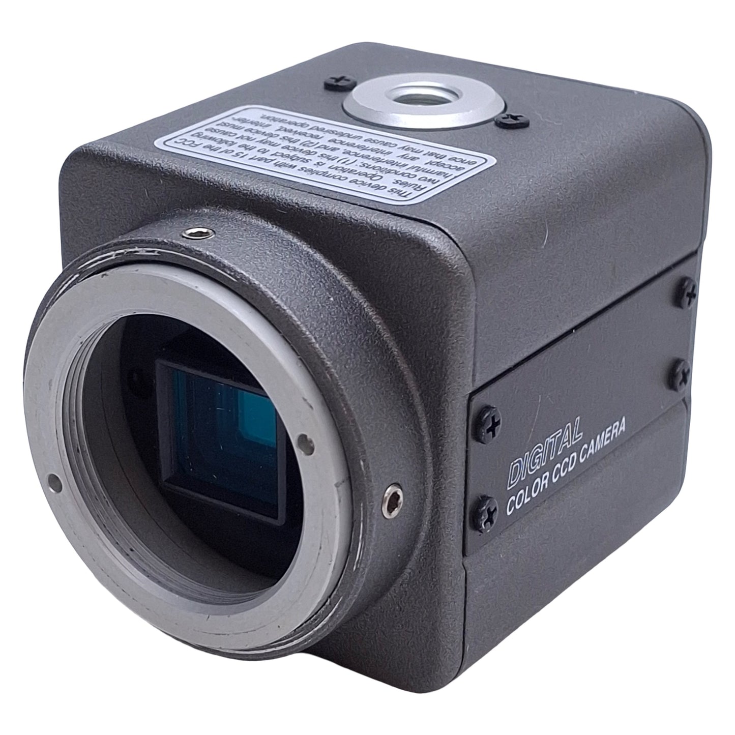 Used Industrial Vision Source IV-CCAM2 Color Machine Vision Camera, 1/2" CCD, 12VDC