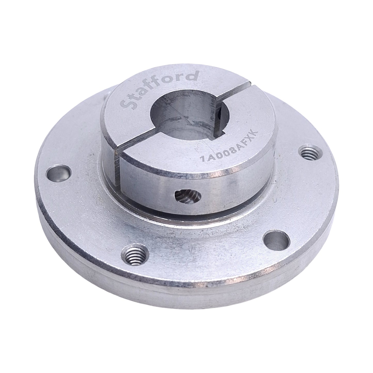 Used Stafford 1A008AFXK AccuFlange Shaft Mounted Collar , ø1/2in Bore, 1/8in Keyway