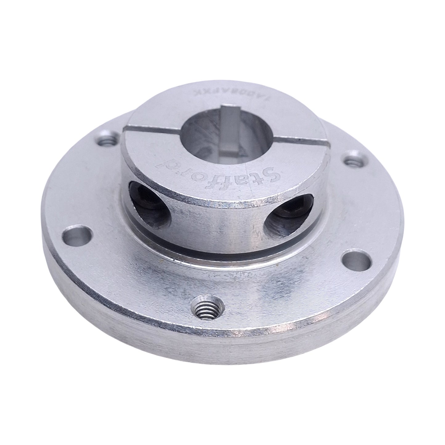 Used Stafford 1A008AFXK AccuFlange Shaft Mounted Collar , ø1/2in Bore, 1/8in Keyway