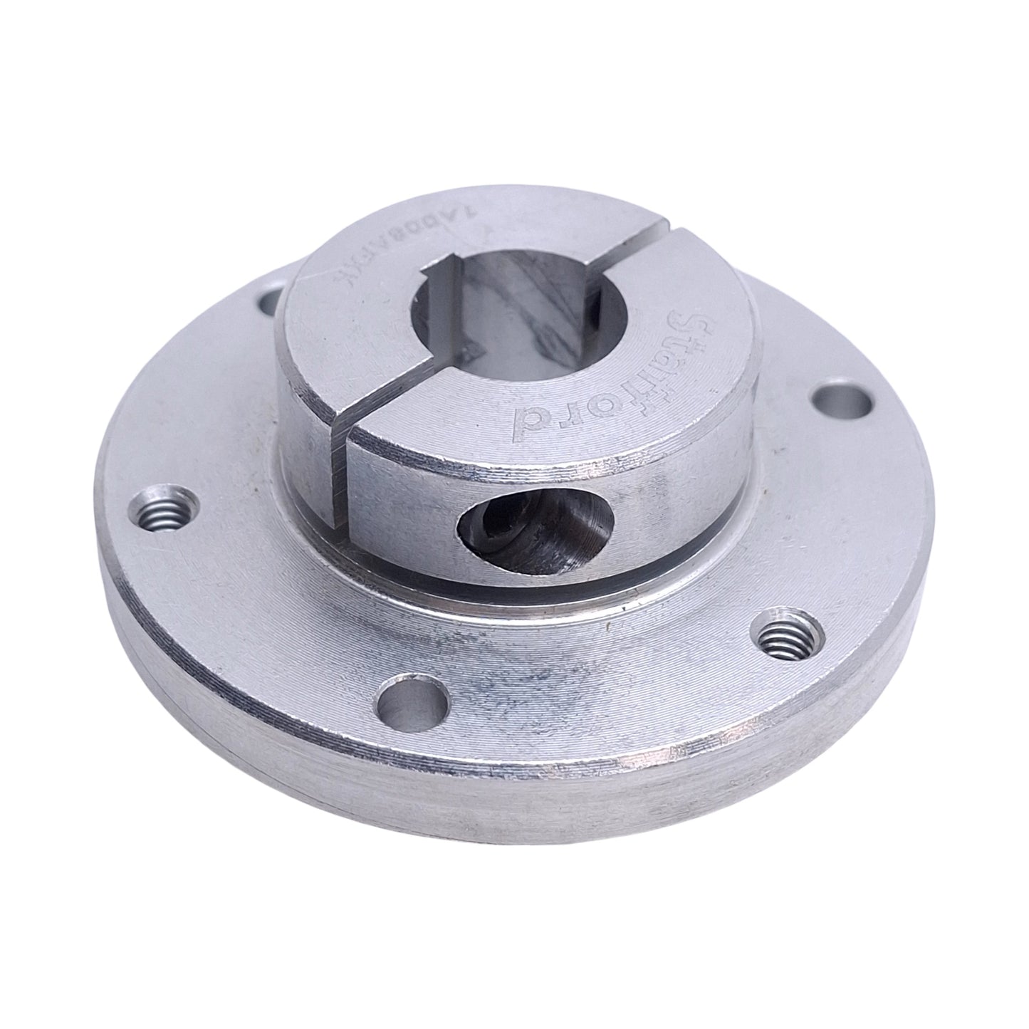 Used Stafford 1A008AFXK AccuFlange Shaft Mounted Collar , ø1/2in Bore, 1/8in Keyway
