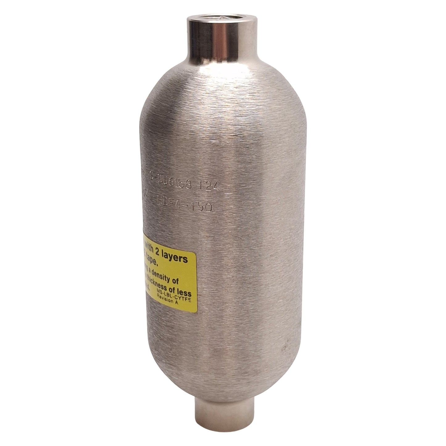 Used Swagelok 304L-HDF4-150 DOT-Compliant Sample Cylinder, 150cm³, 1800psig, 304L SS