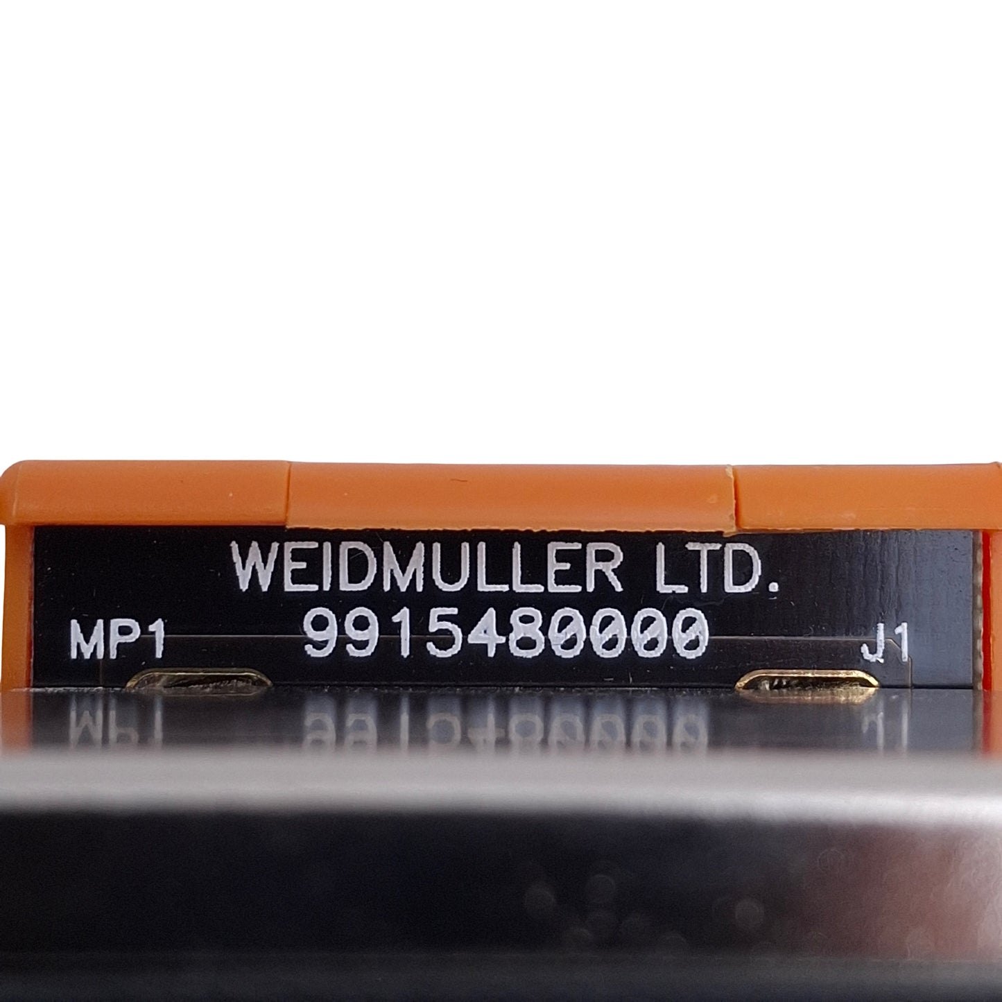 Used Lot of 2 Weidmuller 9915480000 DIN Rail Receptacle NEMA 5-15R, 120VAC, 5A Max