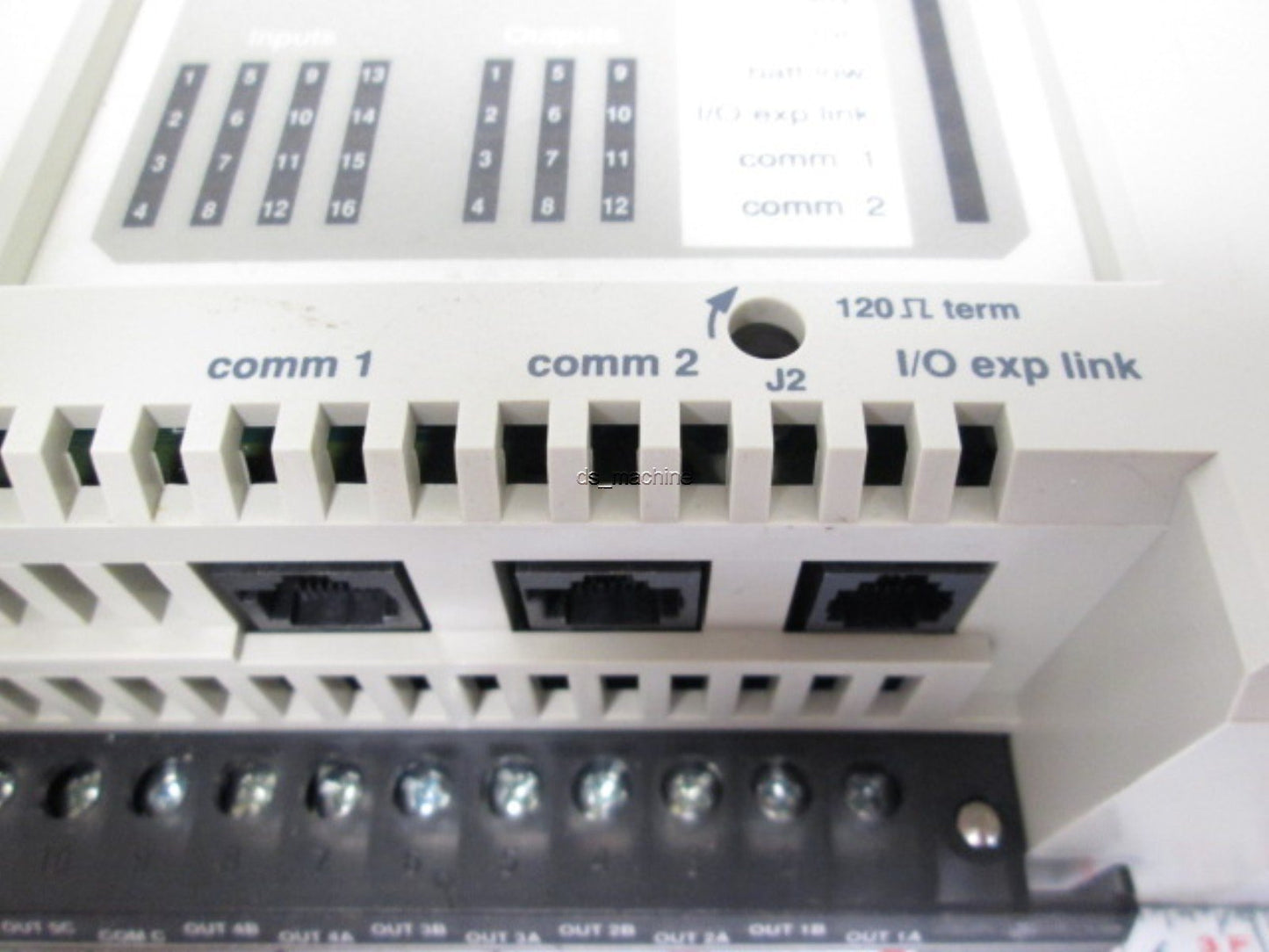 Used Modicon 110 CPU 512 00 PLC Processor Unit 16 Channel Input 12 Channel Output