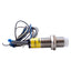 Used Banner M18GRY2P LED Indicator M18 Barrel, PNP Input, 10-30VDC, 3ft Cable