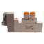 Used SMC SY3120-3LOZ-N3 Solenoid Valve, 2-Pos Single, ø5/32in One-Touch, 110VAC Coil