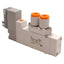 Used SMC SY3120-3LOZ-N3 Solenoid Valve, 2-Pos Single, ø5/32in One-Touch, 110VAC Coil