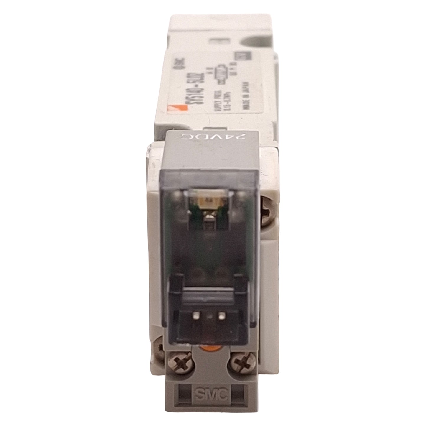 Used SMC SY5140-5LOZ Solenoid Valve, 2-Position Single, 0.15-0.7MPa, 24VDC Coil