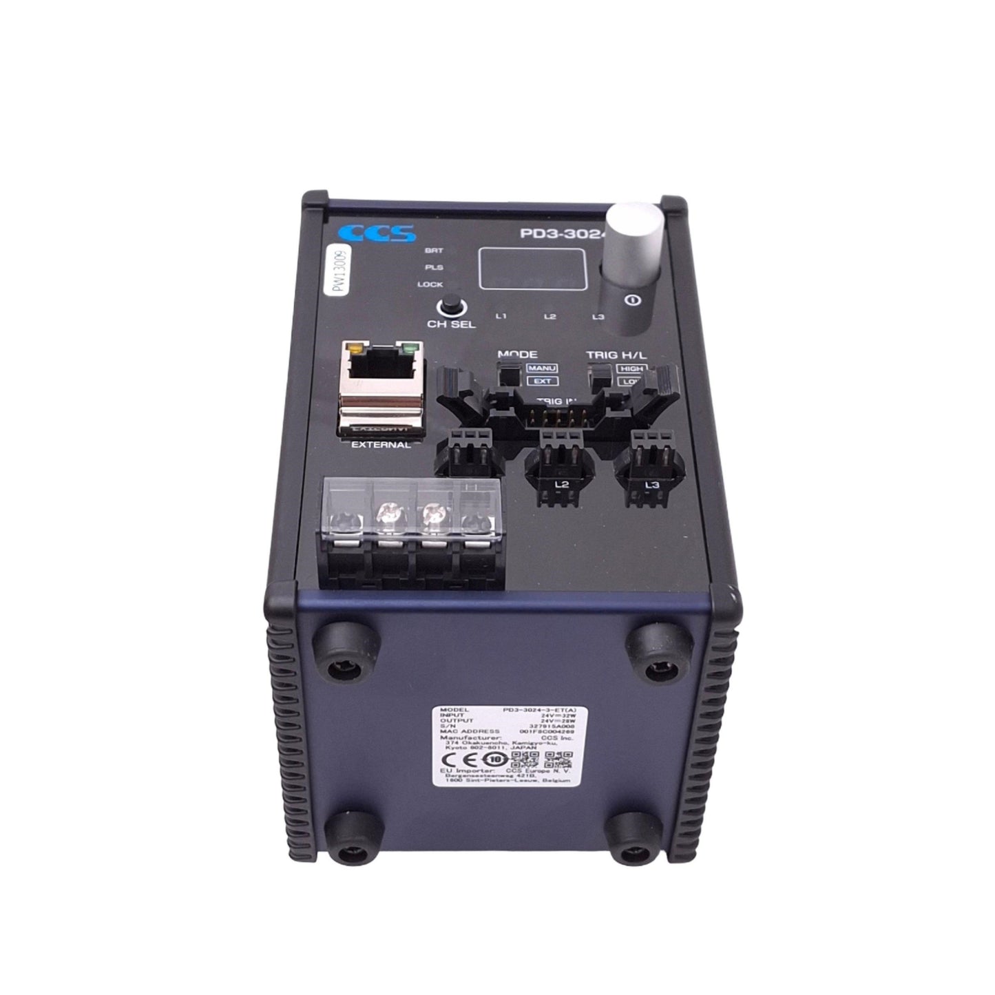 Used CCS PD3-3024-3-ET(A) Light Controller, 3-Channel, 24VDC 28W Max, 256-Level LED