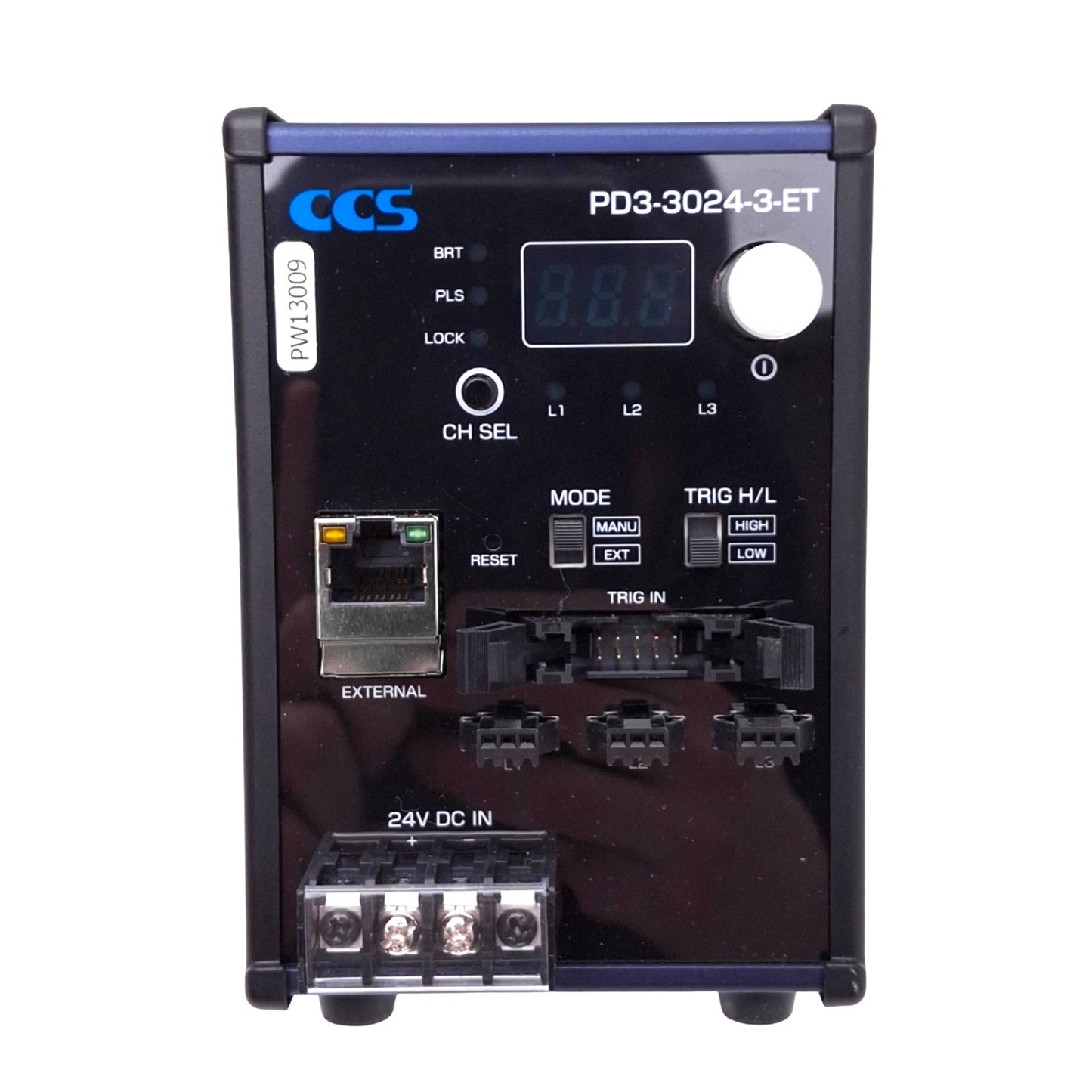 Used CCS PD3-3024-3-ET(A) Light Controller, 3-Channel, 24VDC 28W Max, 256-Level LED