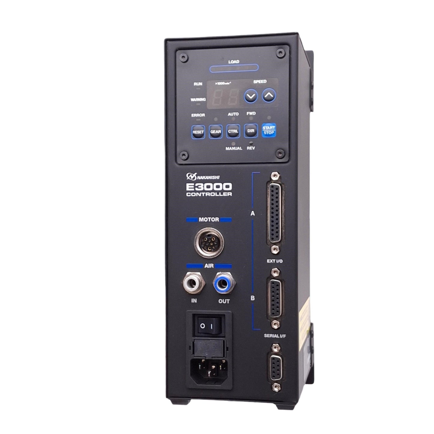 Used Nakanishi E3000C High-Speed Brushless DC Motor Controller, 33VAC Out 350W Max