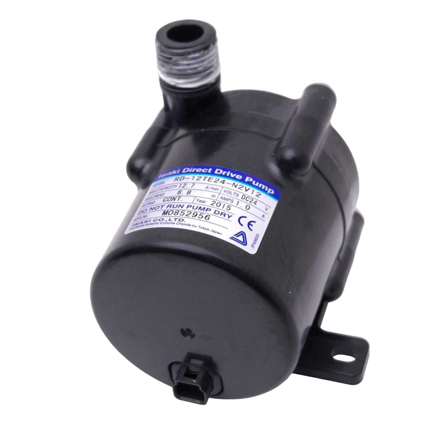 Used Iwaki RD-12TE24-N2V12 Direct Drive Pump, 12.7L/min Max, 24VDC, 3/8in NPT