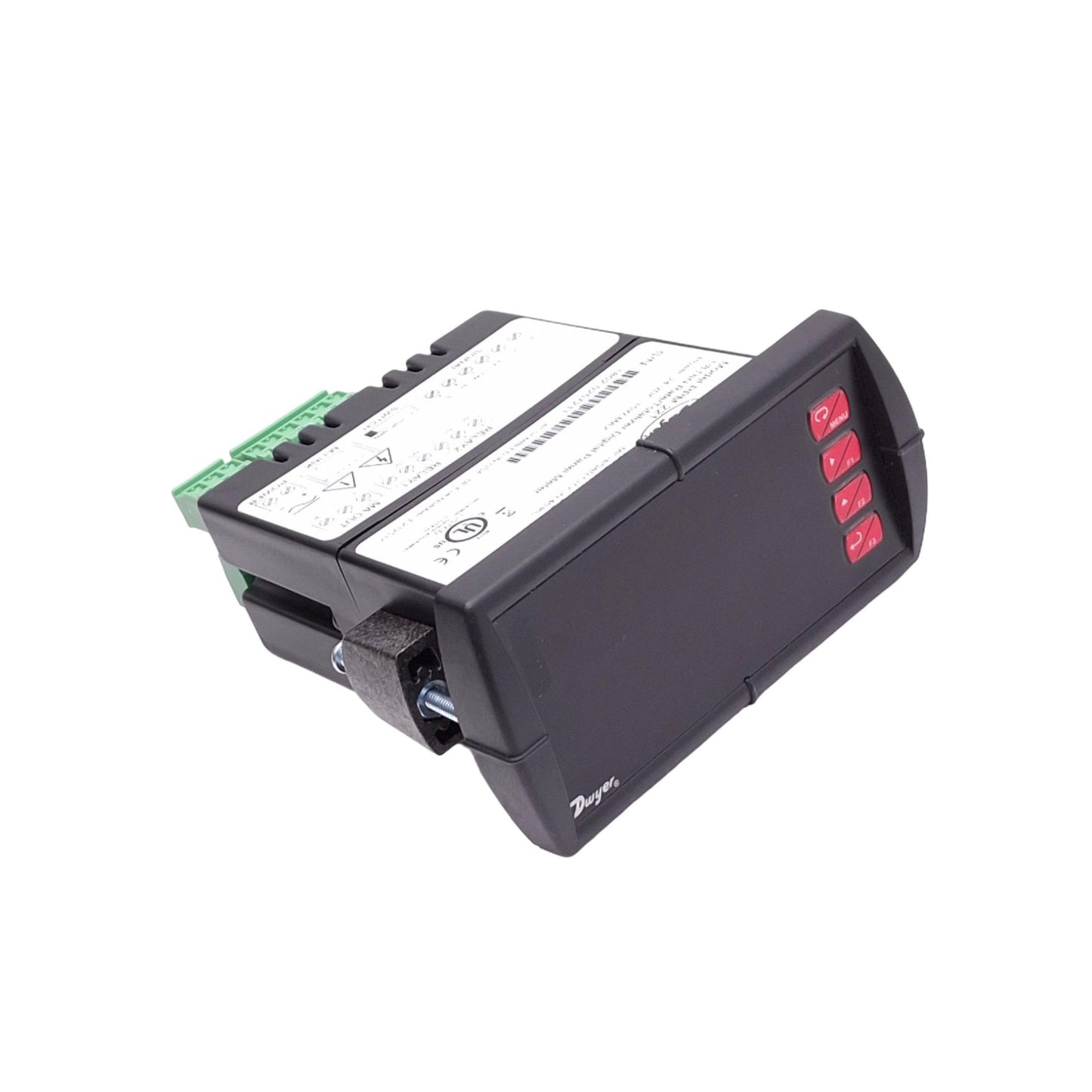 Used Dwyer PPM-221 Totalizer Digital Panel Meter, 2-Line 6-Digit, 24VDC, 1/8 DIN