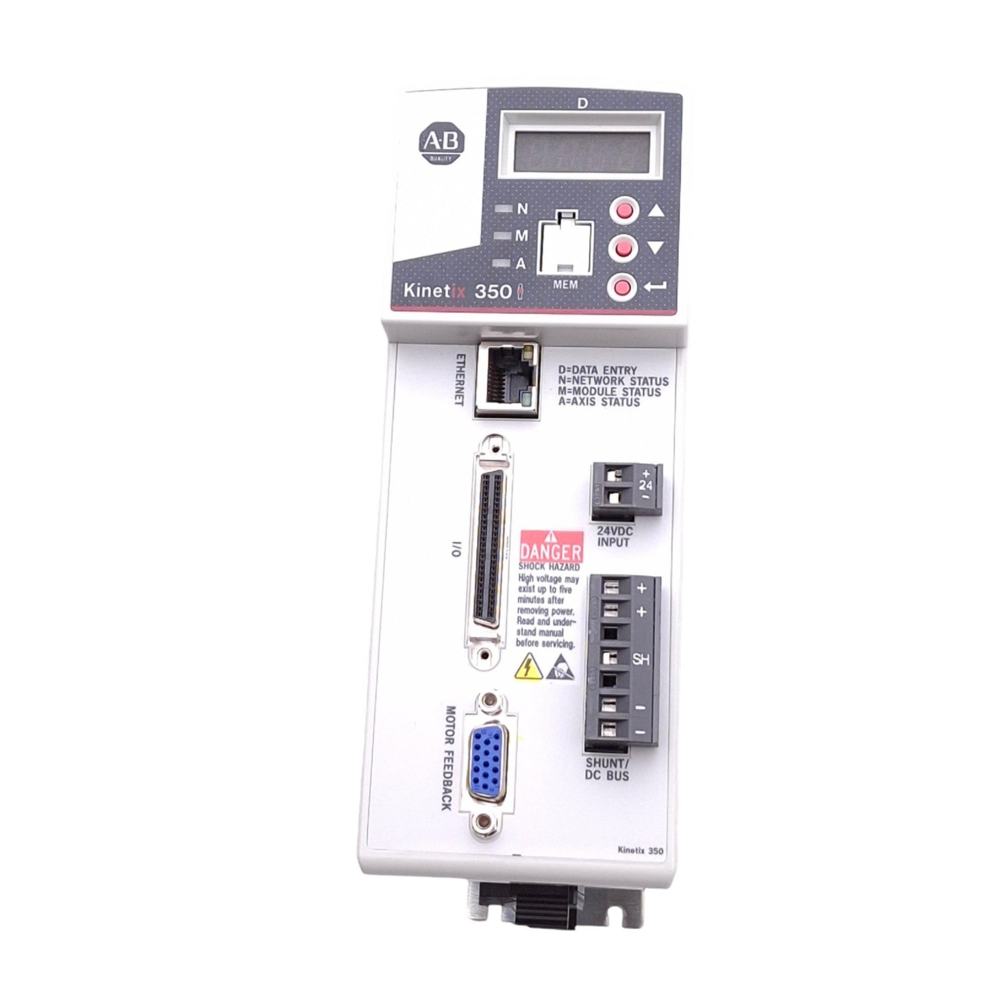 Used Allen Bradley 2097-V32PR0-LM Kinetix 350 Servo Drive, 3ph 0-230VAC 0-400Hz, 400W