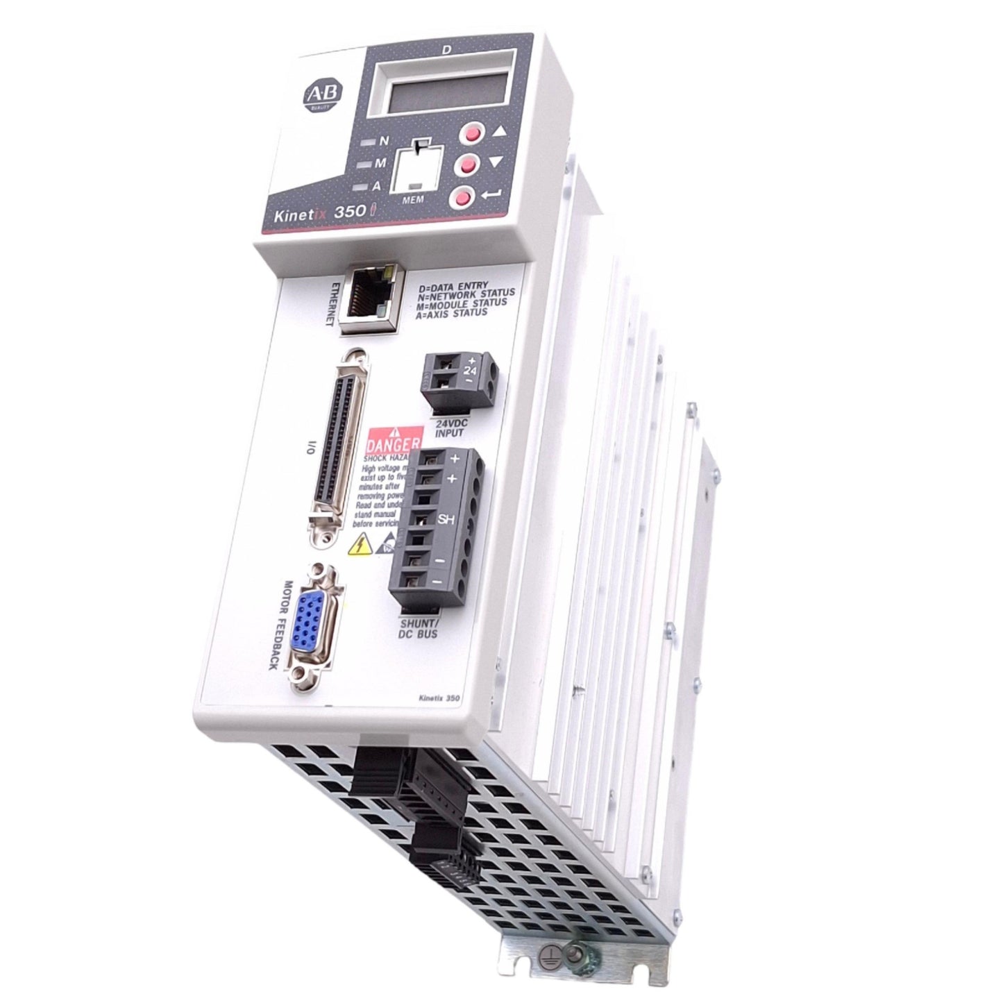 Used Allen Bradley 2097-V32PR0-LM Kinetix 350 Servo Drive, 3ph 0-230VAC 0-400Hz, 400W