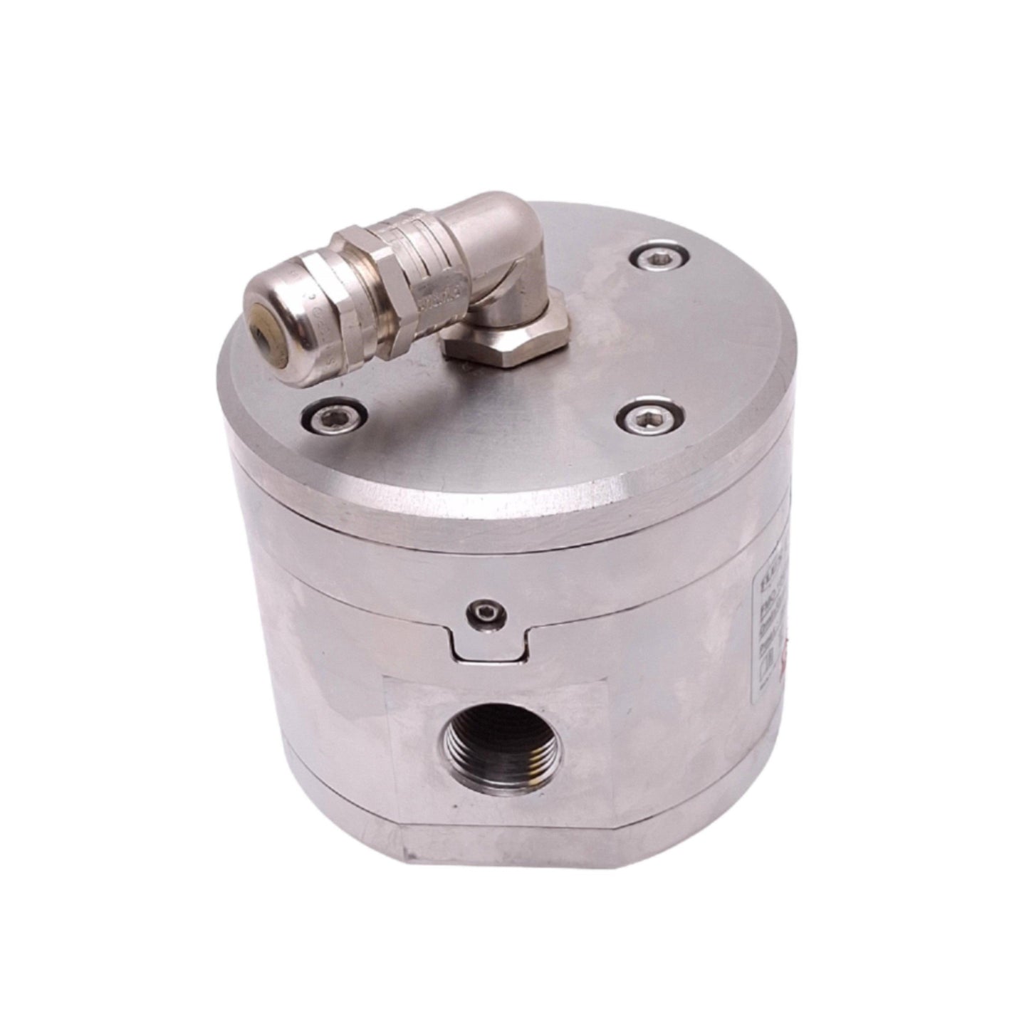Used Flux FMO 104/S/S/2 Oval Rotor Flow Meter, 1-30 L/min, 200bar Max, 1/2in NPT