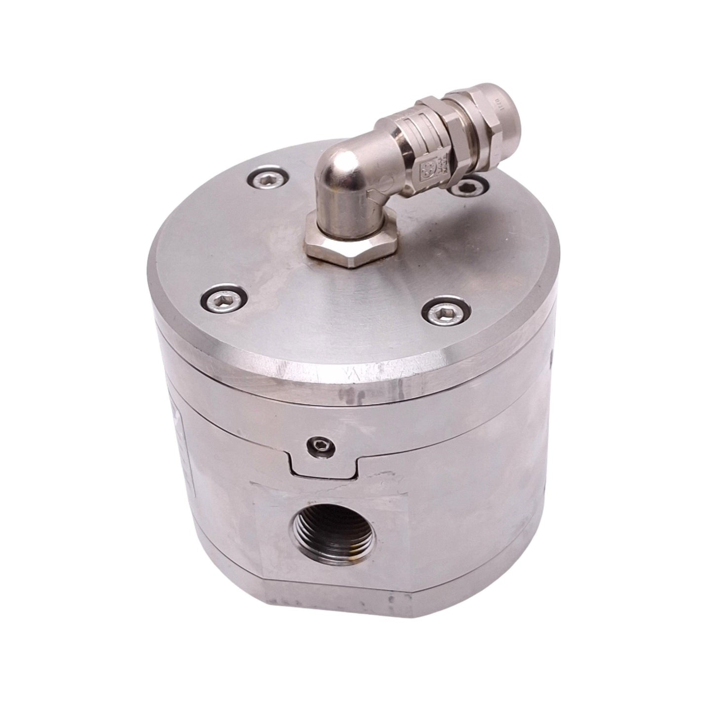 Used Flux FMO 104/S/S/2 Oval Rotor Flow Meter, 1-30 L/min, 200bar Max, 1/2in NPT