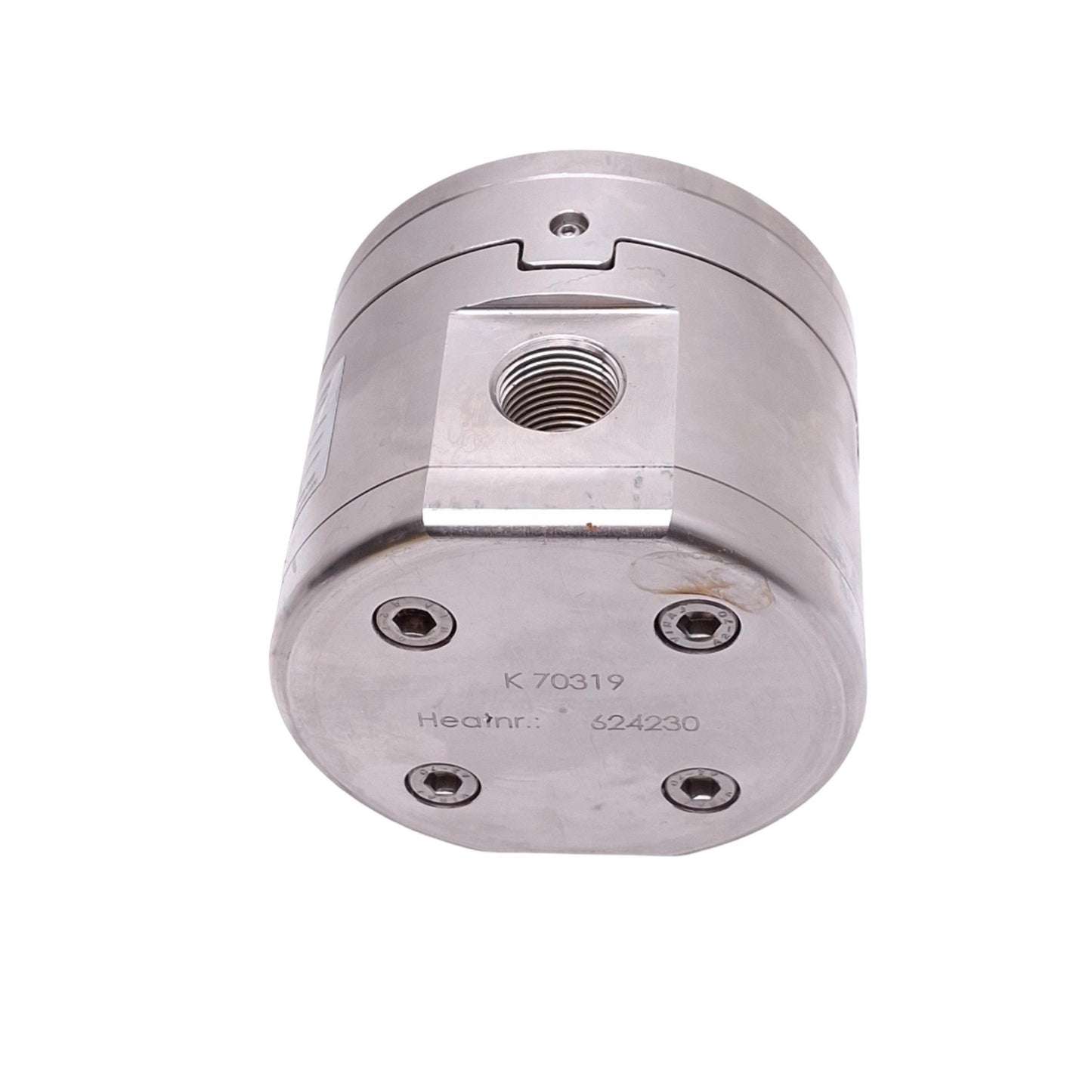 Used Flux FMO 104/S/S/2 Oval Rotor Flow Meter, 1-30 L/min, 200bar Max, 1/2in NPT