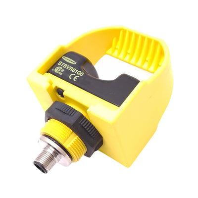 Used Banner STBVR81Q6 Safety Optical Touch Button, 20-30VAC/DC, 2 Relay Out, 5-Pin QD