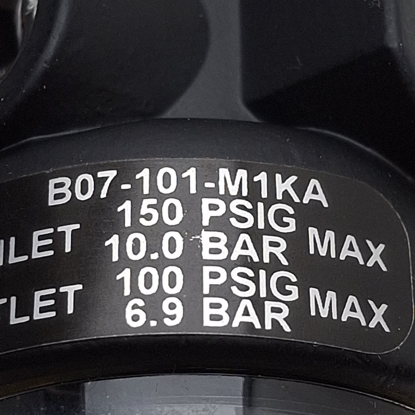 Used Norgren B07-101-M1KA Filter Regulator, 0.3-7bar Set, 7bar Max In, 5µm, 1/8in PTF