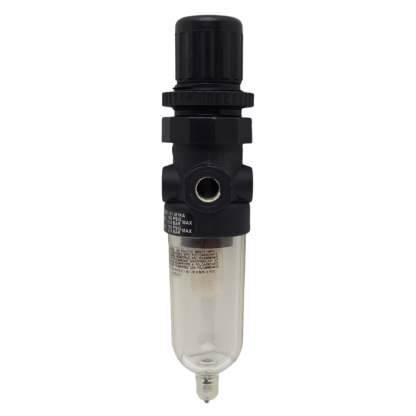 Used Norgren B07-101-M1KA Filter Regulator, 0.3-7bar Set, 7bar Max In, 5µm, 1/8in PTF