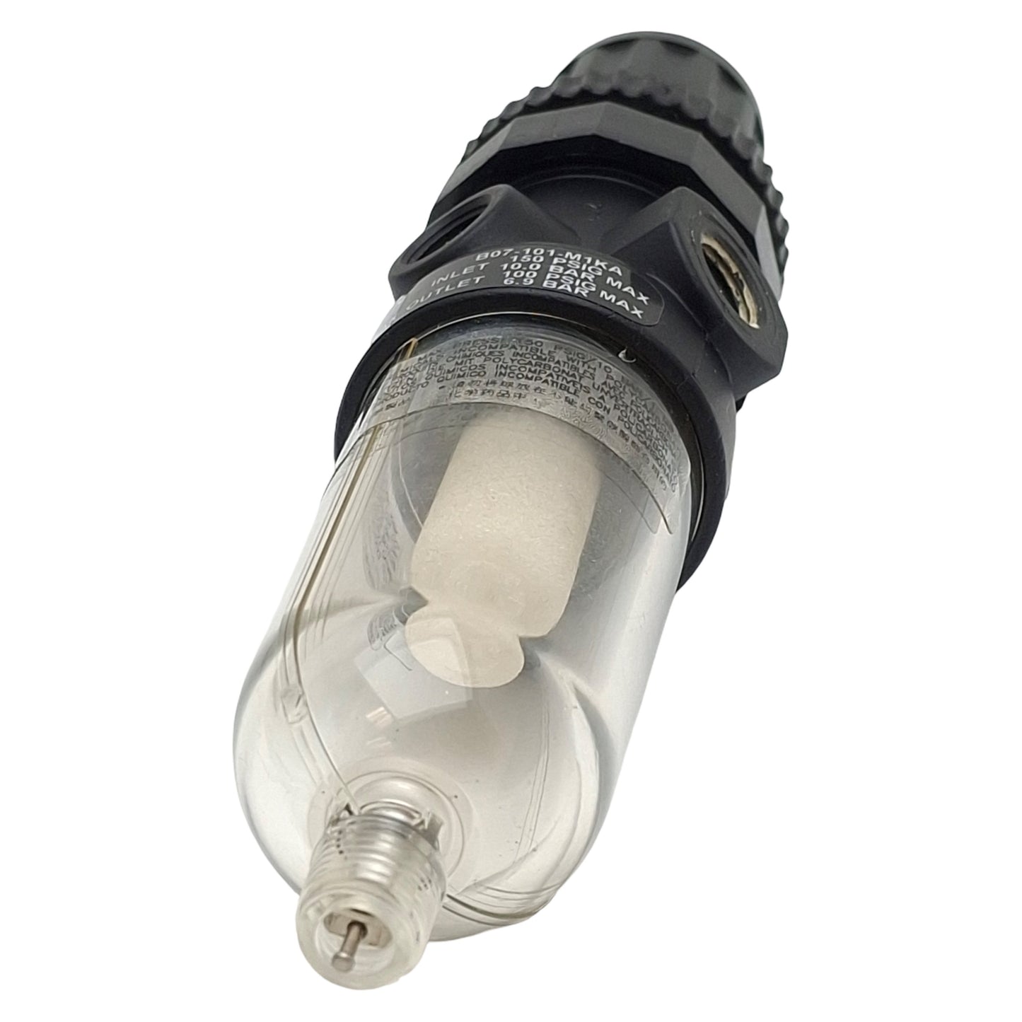 Used Norgren B07-101-M1KA Filter Regulator, 0.3-7bar Set, 7bar Max In, 5µm, 1/8in PTF