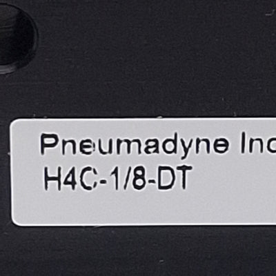 New Bimba Pneumadyne H4C-1/8-DT Detented Toggle Valve, 3/2-Way, 1/8in NPT, 125psi