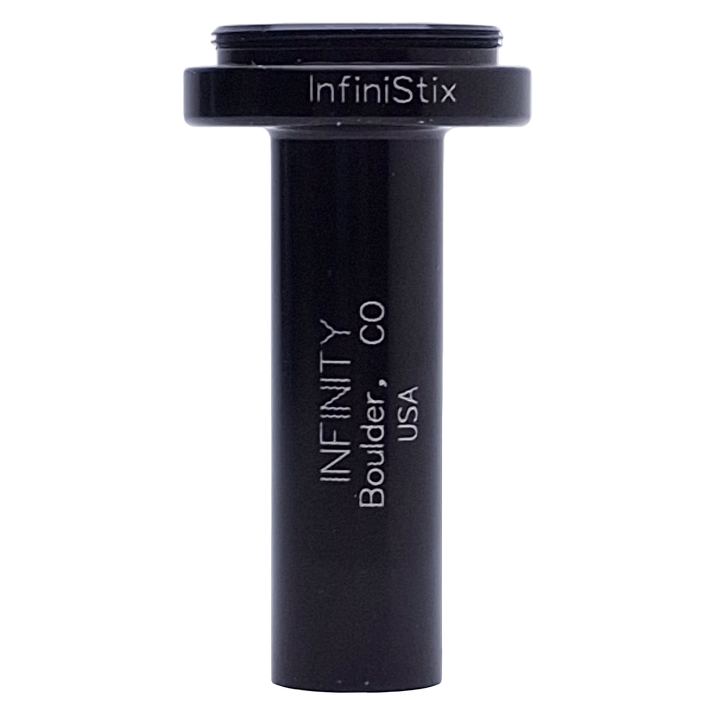 Used Infinity 144100 InfiniStix Machine Vision Camera Lens 44mm Distance, 1x, C-Mount