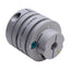 New – Open box Zero Max SC030-1/2-1/4 Flexible Aluminum Coupling, 1/2in to 1/4 Bore, 1.33in OD
